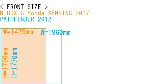 #N-BOX G Honda SENSING 2017- + PATHFINDER 2012-